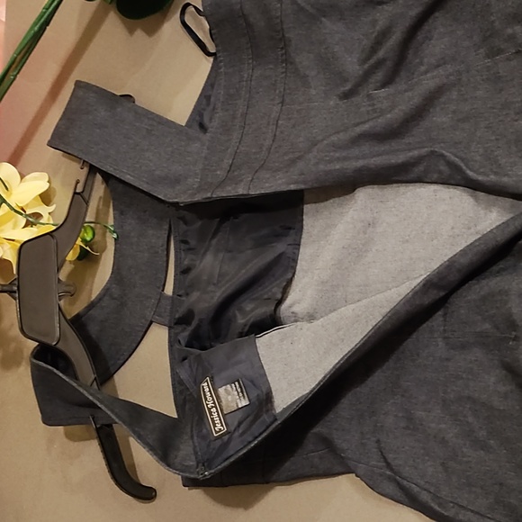 Jessica Howard Cleopatra neck cutout denim dress - Picture 9 of 12